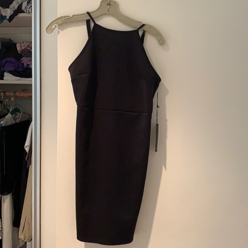 High neck forever 21 little black dress